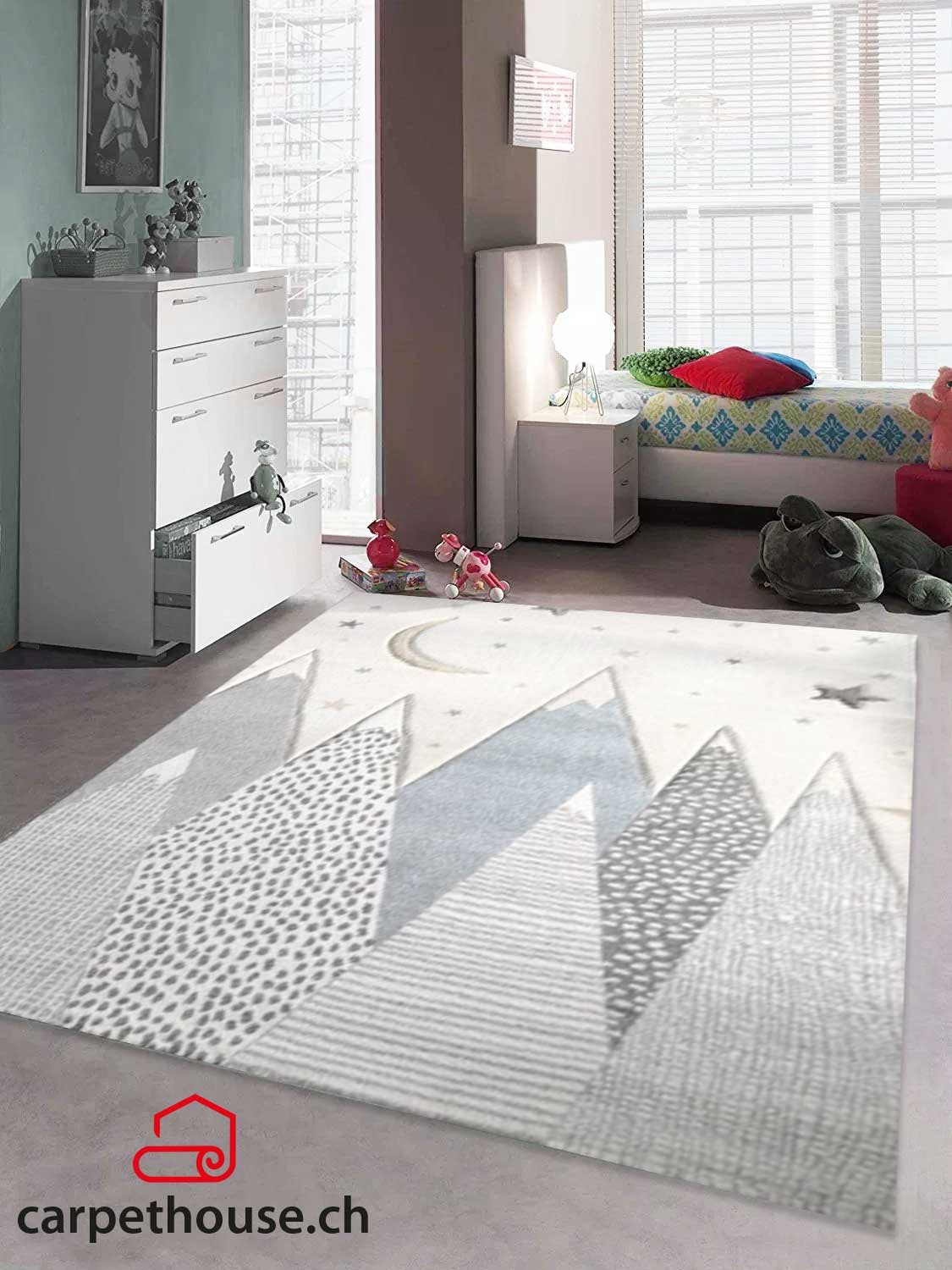 Kinderteppich Pastel Kids Montain 22707 260 Cream