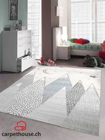 Kinderteppich Pastel Kids Montain 22707 260 Cream