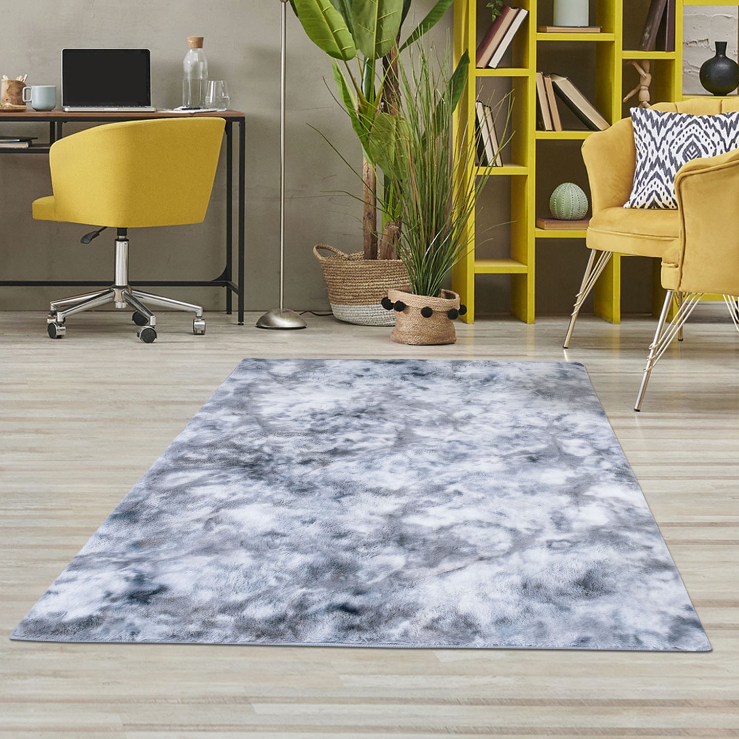 Hochflorteppich Toledo 500 Silber