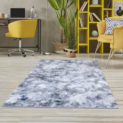 Hochflorteppich Toledo 500 Silber