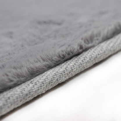 Hochflorteppich Topia Uni Silver