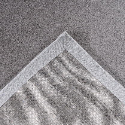 Hochflorteppich Topia Uni Silver