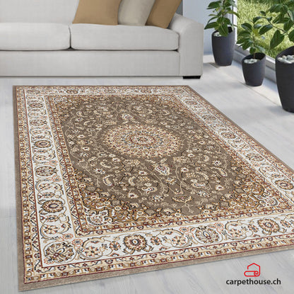 Teppich Dubai | Beige | Kurzflorteppich