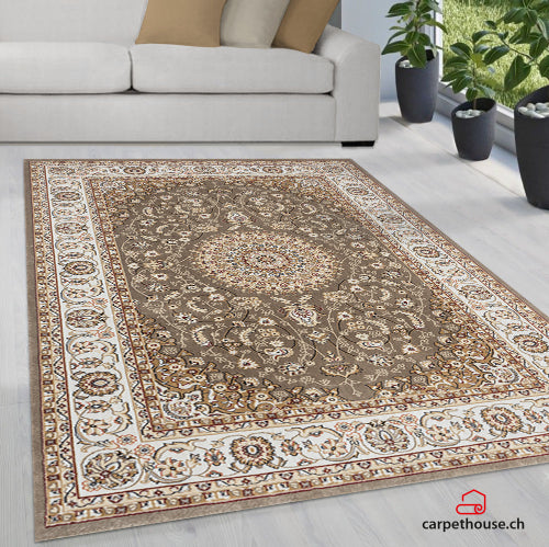Teppich Dubai | Beige | Kurzflorteppich