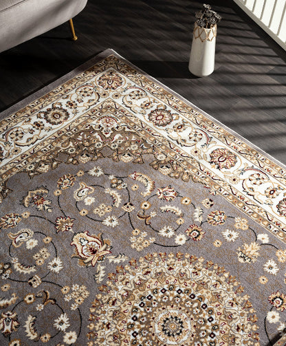 Teppich Dubai | Grey | Kurzflorteppich