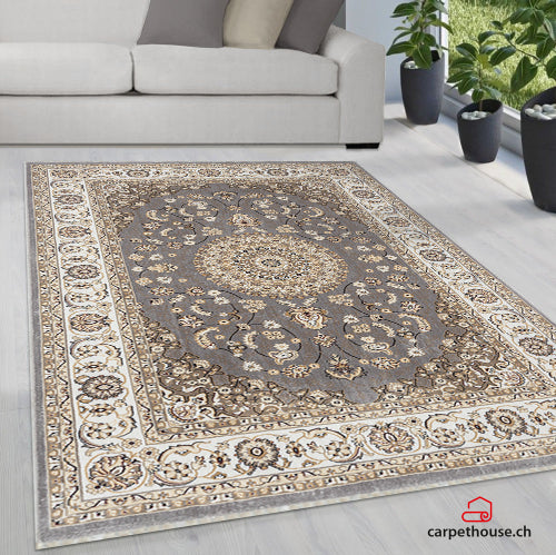 Teppich Dubai | Grey | Kurzflorteppich