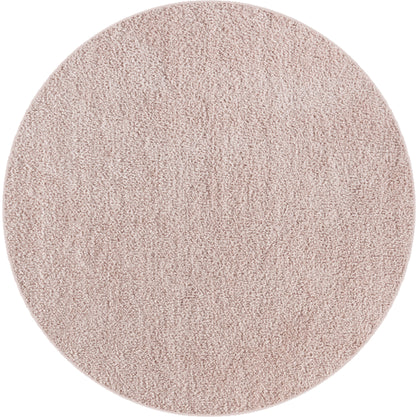 Hochflor Teppich Flash 9010 55 Pink – Rund