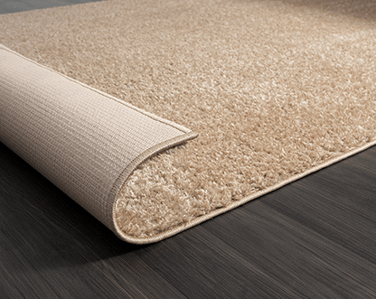 Hochflor Teppich Flash 9010 70 Beige – Rund