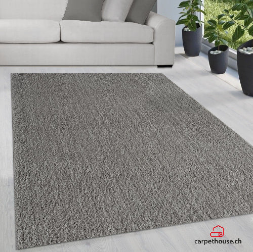 Teppich Flash - Waschbares Hochflor Teppich, 9010 95-Grey