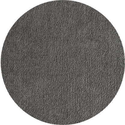 Waschbarer Hochflor Teppich Flash 9010 96 Anthracite – Rund