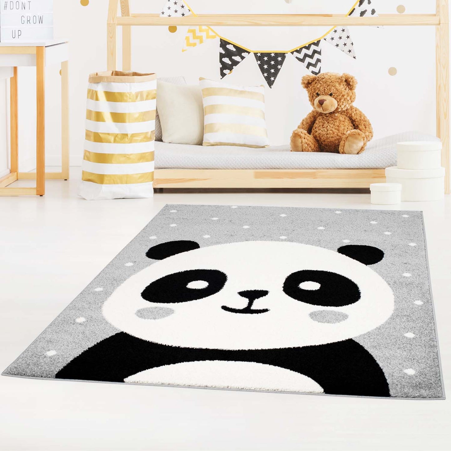 Kinderteppich Bubble Kids 1334 Grau