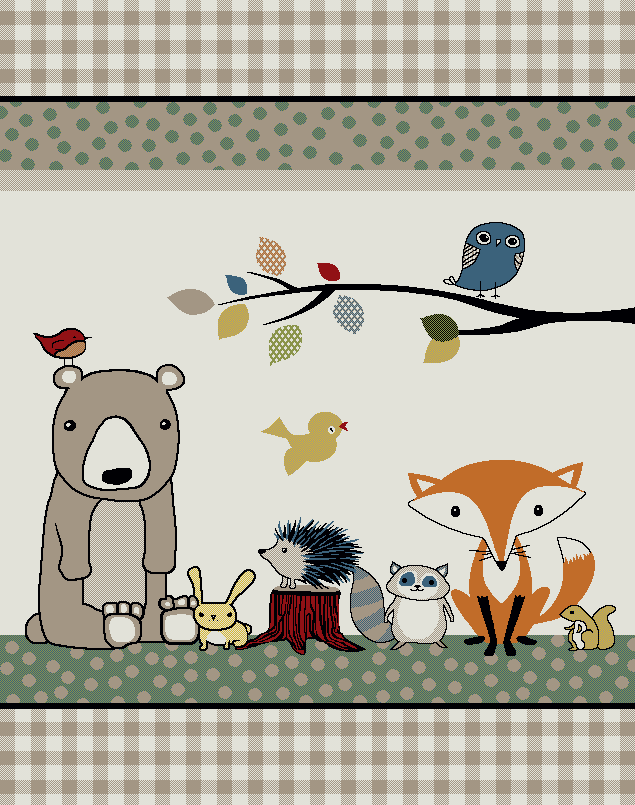 Kinderteppich DIAMOND KIDS Tiere