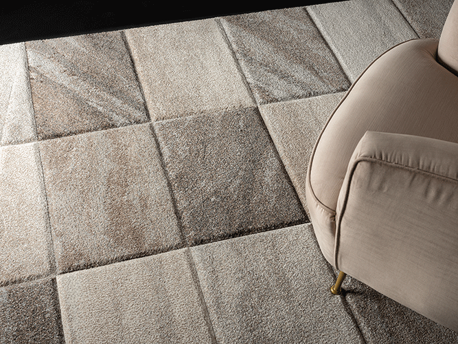 Belis Essense Designer | Beige - Grey | Kurzflorteppich