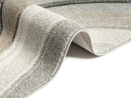 Belis Essense Designer | Brown - Grey | Kurzflorteppich