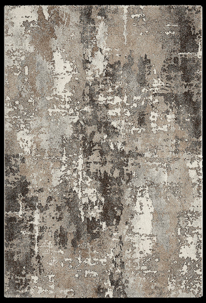 Belis Essense Designer | Brown - Grey | Kurzflorteppich