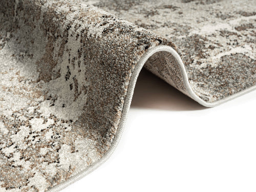 Belis Essense Designer | Brown - Grey | Kurzflorteppich
