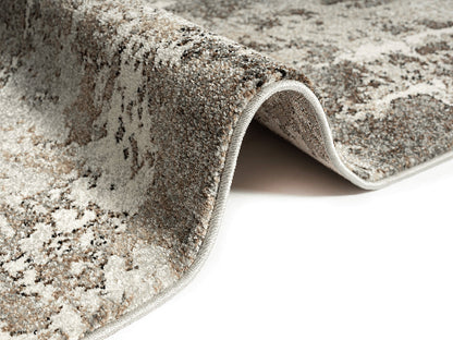 Belis Essense Designer | Brown - Grey | Kurzflorteppich