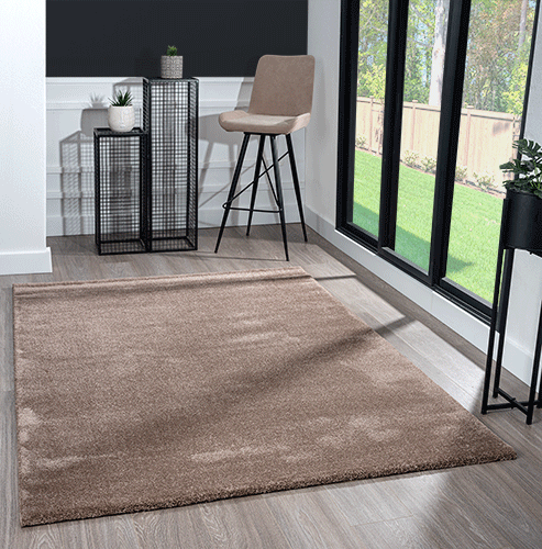 Merinos Topas Teppich 330 80-Brown