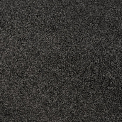 Kurzflor Teppich Uni 9501 Dark Grey – Rund