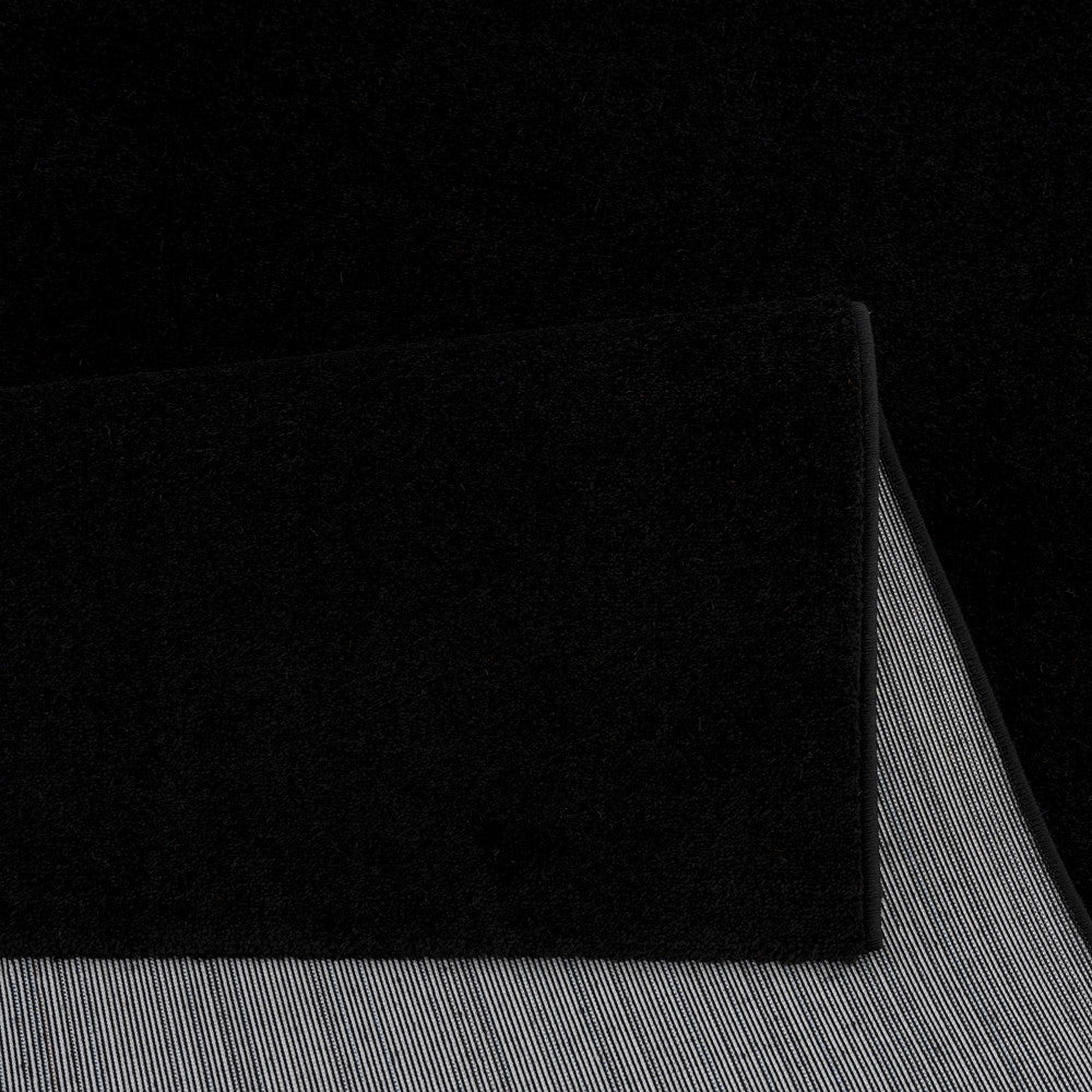 Teppich Uni 9503-Black