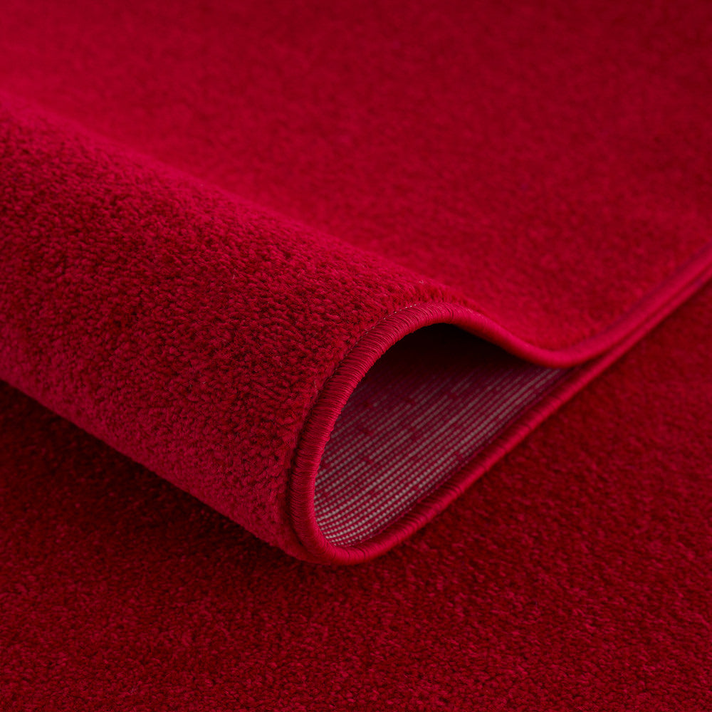 Teppich Uni 9504-Red
