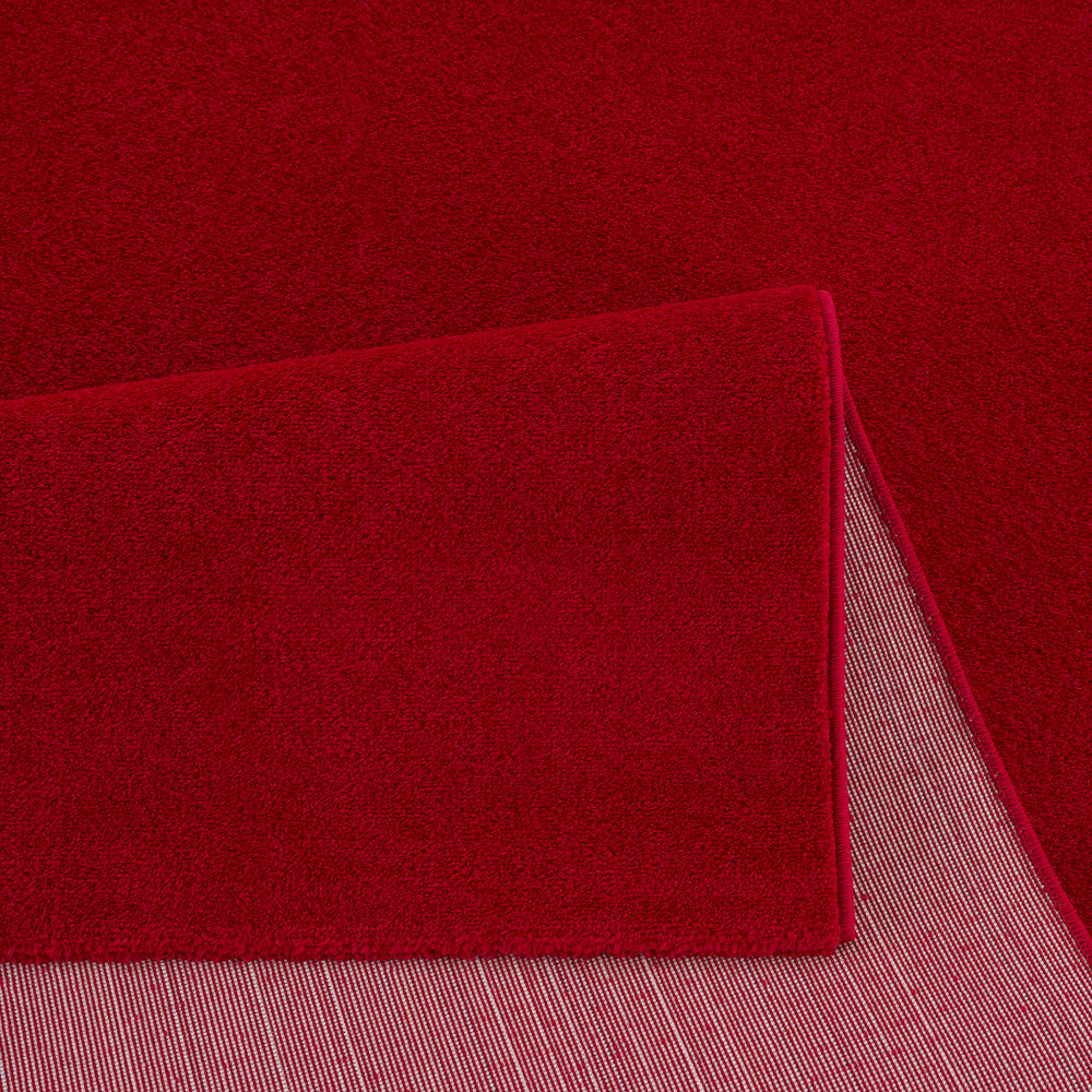 Teppich Uni 9504-Red