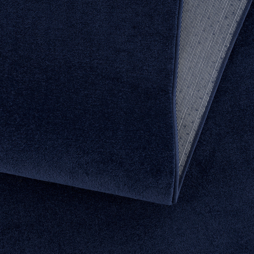 Teppich Uni 9502-Navy