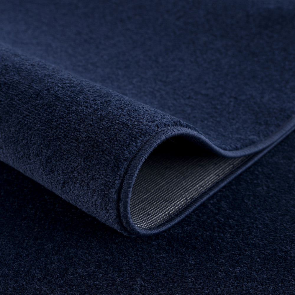 Teppich Uni 9502-Navy