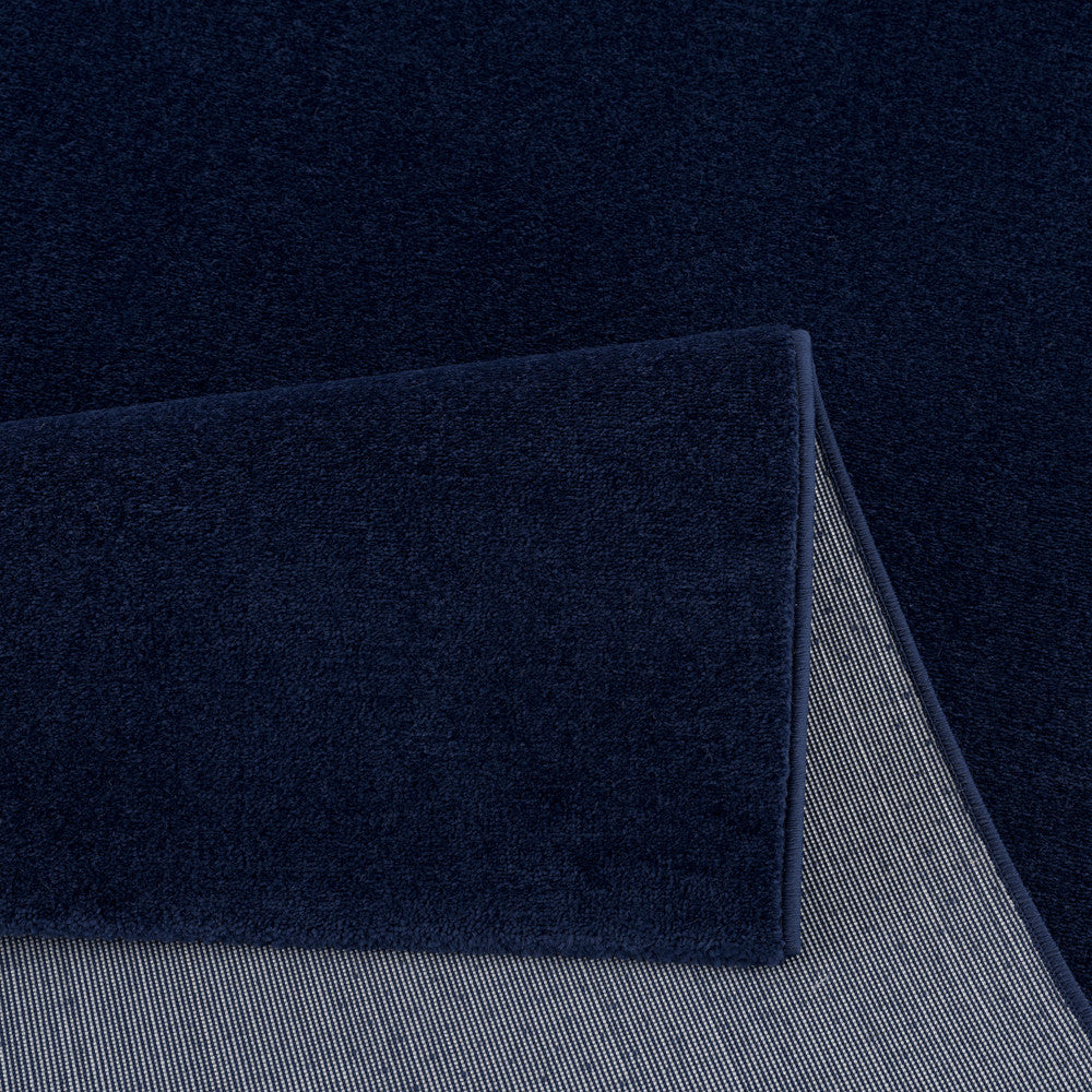 Teppich Uni 9502-Navy