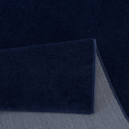 Teppich Uni 9502-Navy