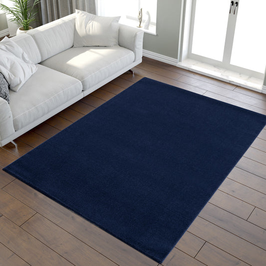 Teppich Uni 9502-Navy