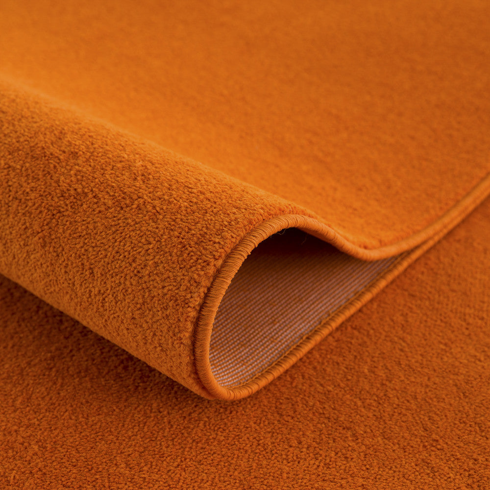 Teppich Uni 9510-Orange