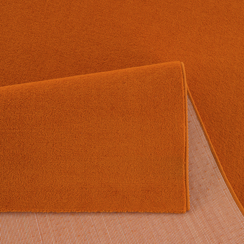 Teppich Uni 9510-Orange