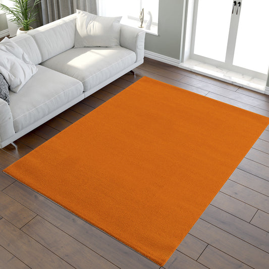 Teppich Uni 9510-Orange