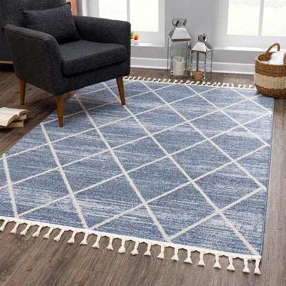 Teppich Art 2646 Blau