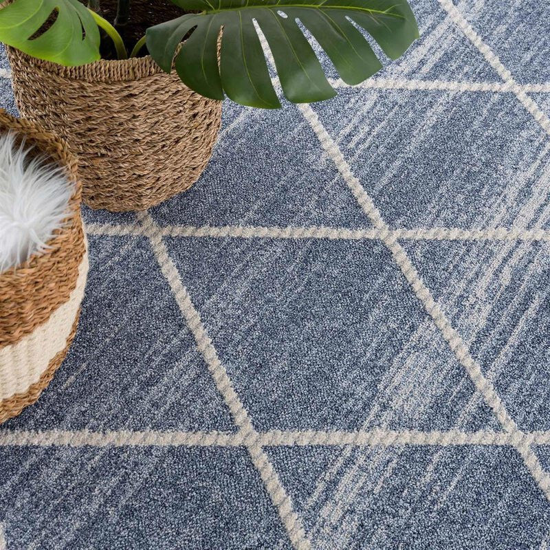 Teppich Art 2646 Blau