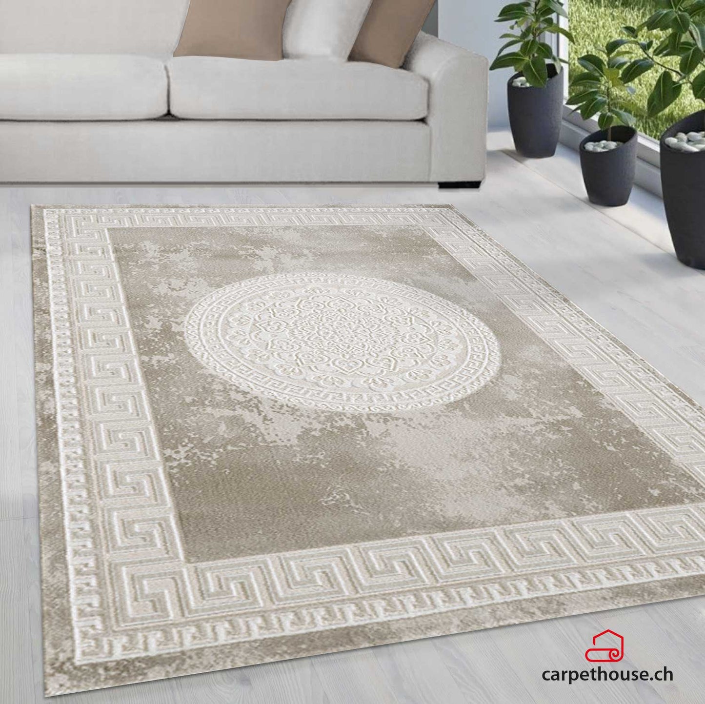 Sanat Harmony | Beige | Kurzflorteppich