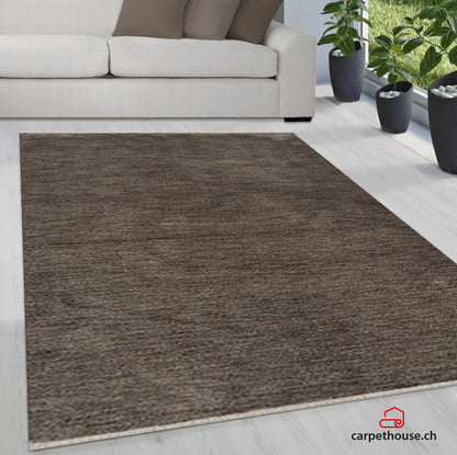 Impulse Moderner Kurzflor Teppich 52031 80-Brown