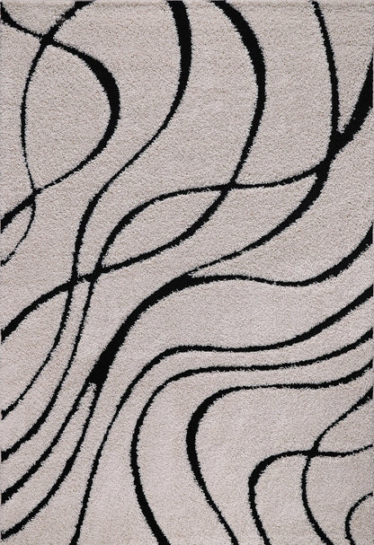 Sanat Hochflor-Teppich Luxus 3505-Cream