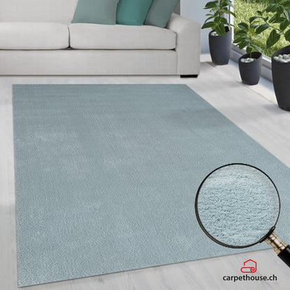 Teppich Hochflor Loft 37 30-Blue