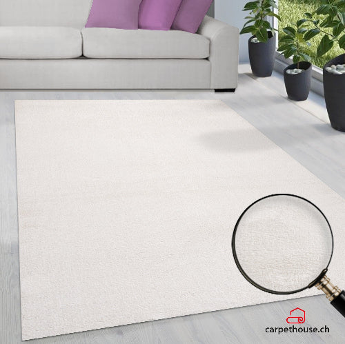 Teppich Hochflor Loft 37 60/61 Cream