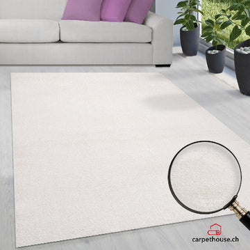 Teppich Hochflor Loft 37 61-Cream