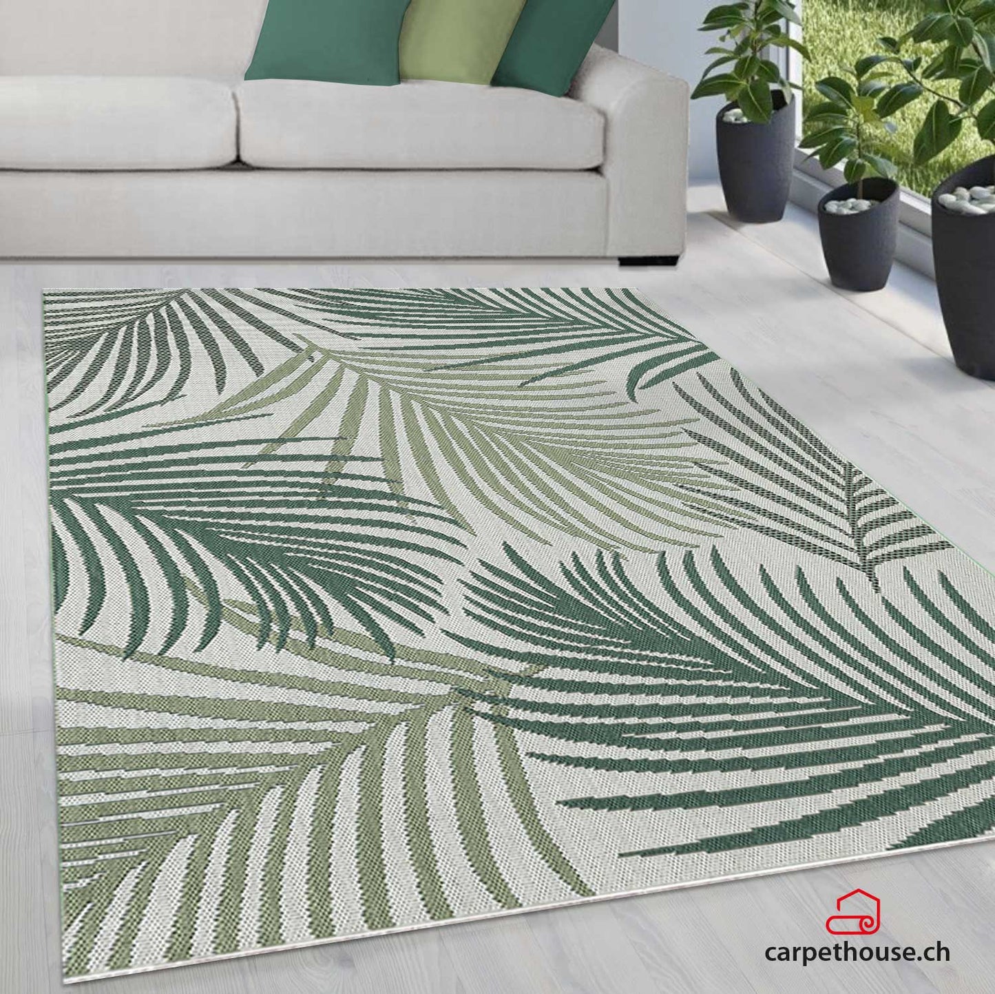 Machka in-& Outdoor Teppich 54045 40-Green