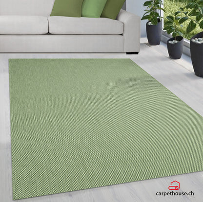 Indoor & Outdoor Kurzflorteppich Green – Maestro