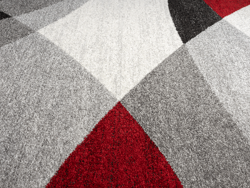 Thales Moderner Teppich 6100 951-Grey Red