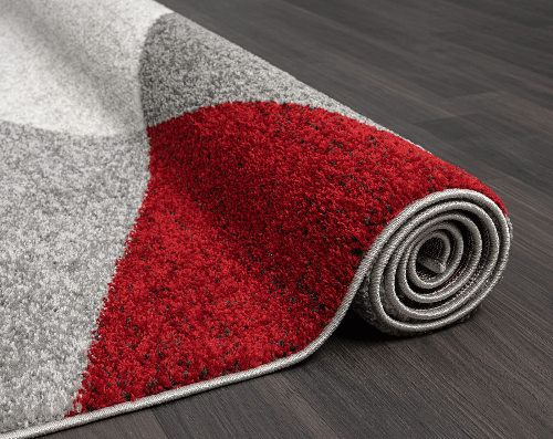 Thales Moderner Teppich 6100 951-Grey Red