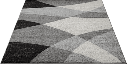 Thales | Grau | Kurzflorteppich
