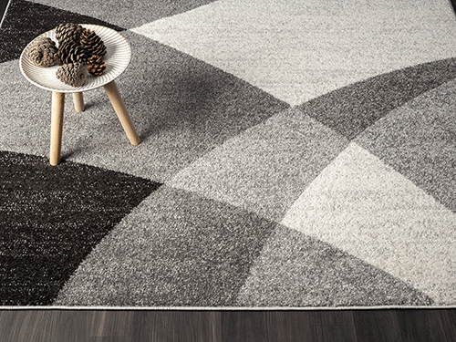Thales | Grau | Kurzflorteppich