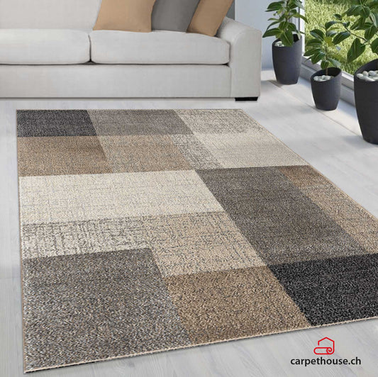 Thales Moderner Teppich 6101 957-Beige