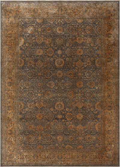 Orientalischer Teppich Belize Edition 37780 207 Copper-Blue